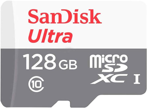 SanDisk 128GB Ultra Upto 100MB/s UHS-I Class 10 microSDXC Card-SDSQUNS-128G-GN6MN