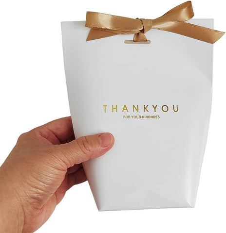 Thank You Gift boxes Cardboard Paper Party Supplies 9Pc Pack 3 Colors each - Willow
