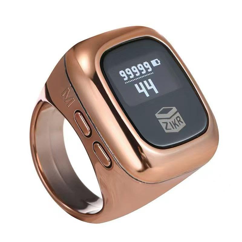 Al-Fatiha Zikr Counter Ring with OLED Screen, Multi-Channel Counter, F ...