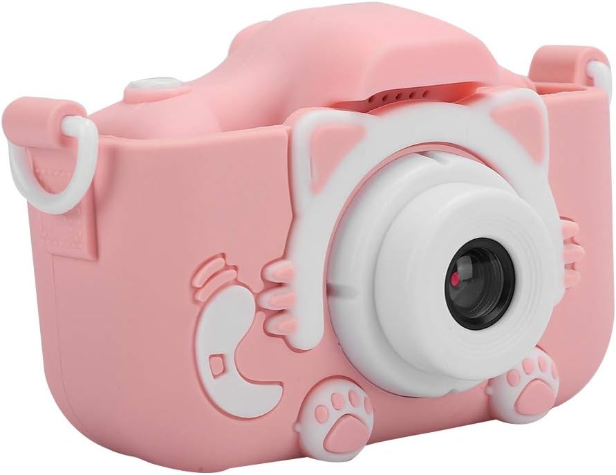 Digital Camera, with Double Camera, 12MP with 2.0in IPS screen, Mini Eye-Friendly Camera, for Children