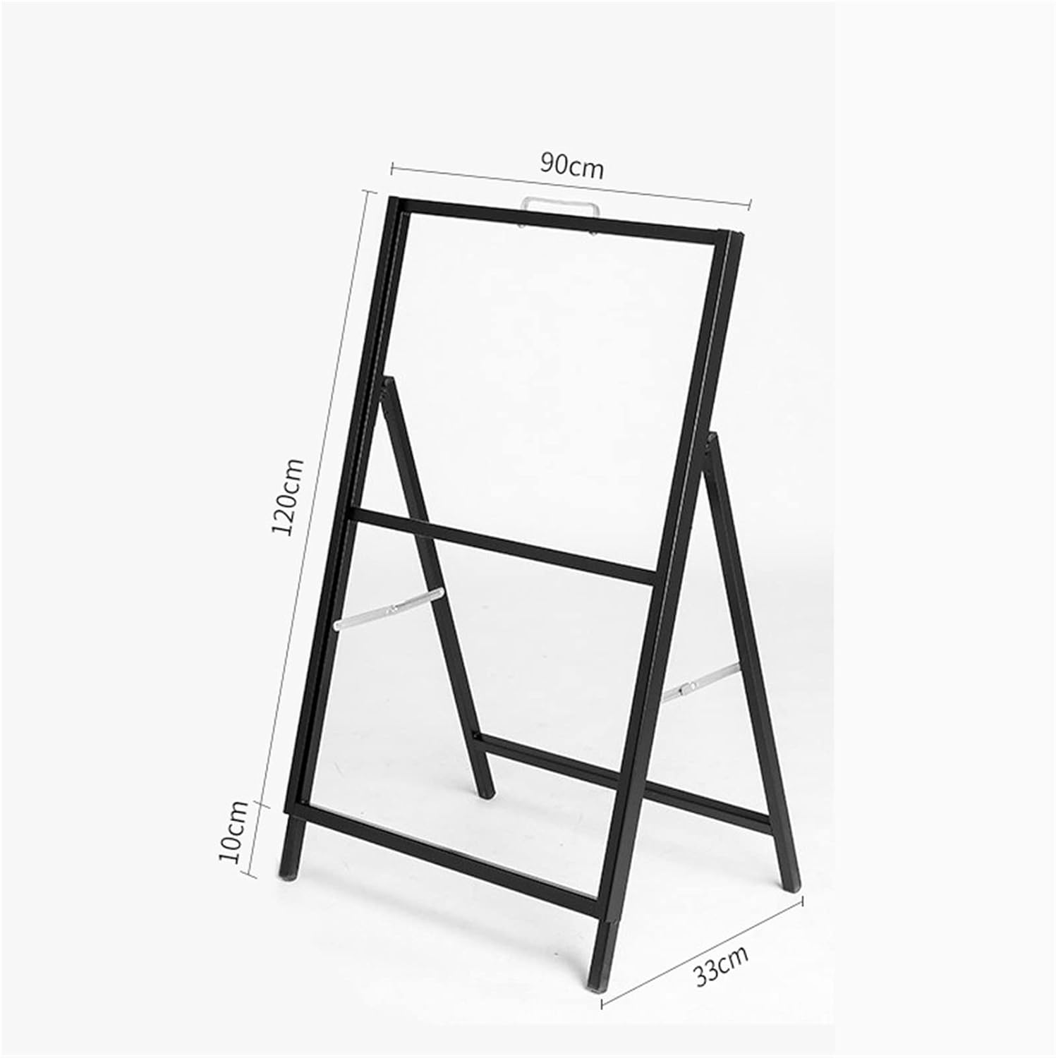 Exchangeable Sign Olmecs Sign Holders A-Type Foldable Portable Advertising Stand Plug-in ...