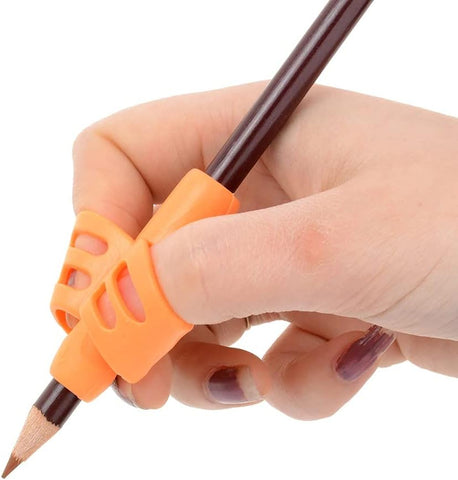 6 Pack Pencil Grips for Kids Handwriting, Ergonomic Writing Training Aid