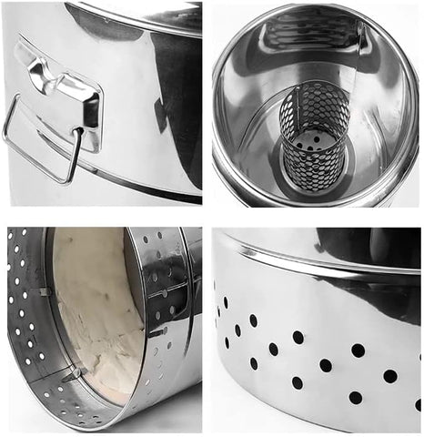 Olmecs Portable BBQ Machine Smokeless Charcoal Grill Stove Stainless Steel Roast Chicken Grill For Camping Picnics 28 Stick