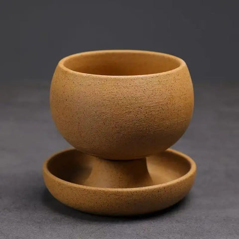 Olmecs Vintage Shine Ceramic Coffee Cup 100ml, Handmade Art design cup for coffee
