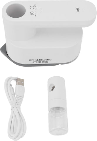 Travel Steamer for Clothes, Cordless Rechargeable Steam Iron with 2 Temperature Settings
