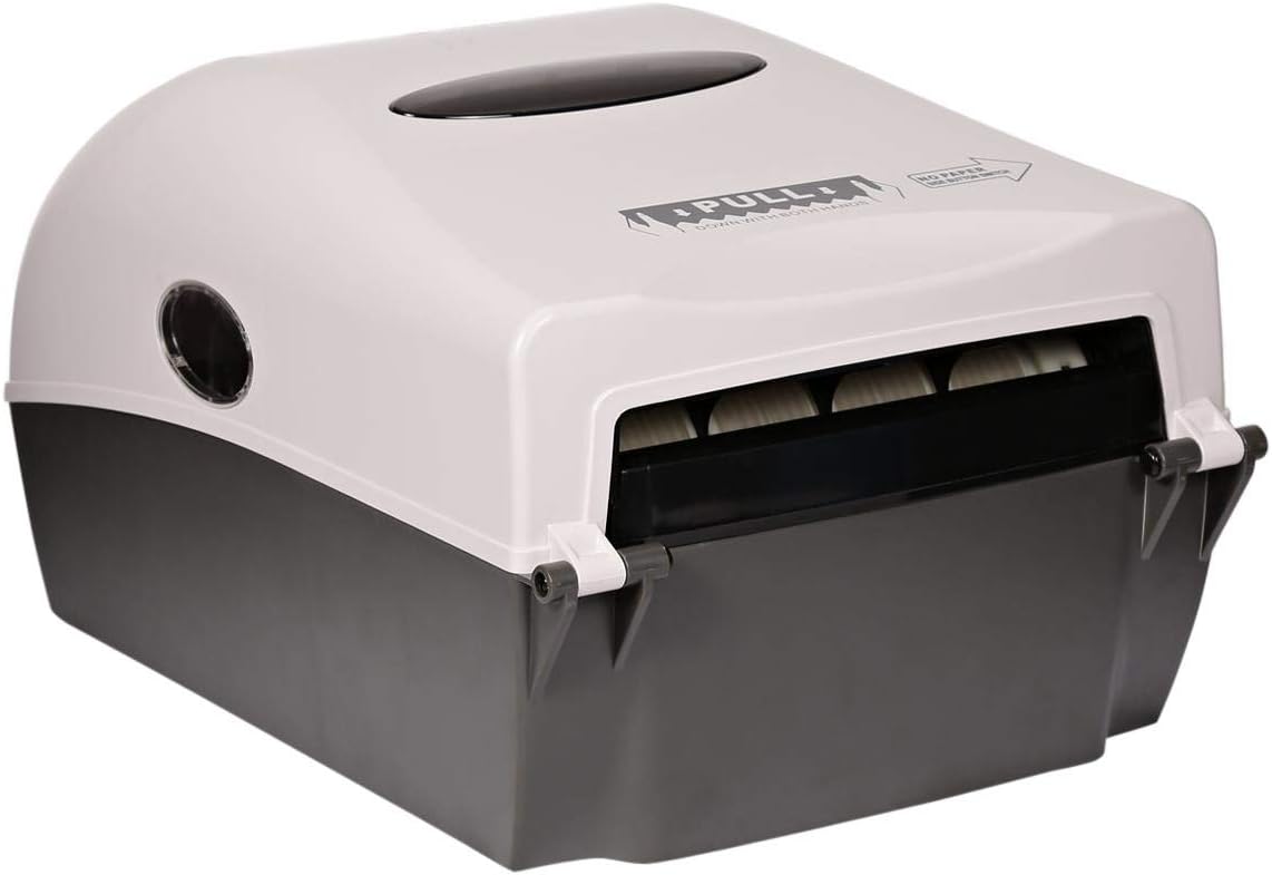 Silvinia Plastic Auto Cut Paper Towel Dispenser