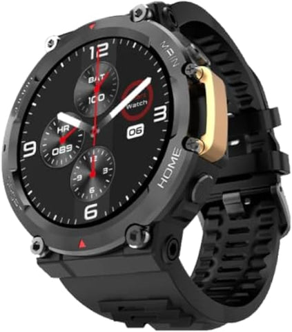 LEVORE - BREAK THROUGH NEW ARMY SMART WATCH WITH CALLING LWS423-Black