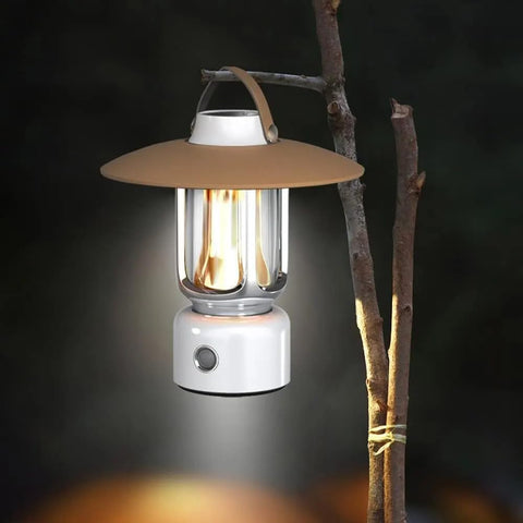 Toby’s New Launched CPL-T15 Camping Lantern 3 Lighting Modes Multiple Power Supply Options (Grey)