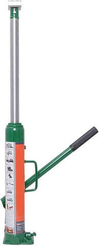 Hydraulic Long Ram Jack - 3 Ton Capacity, Heavy Duty Steel Car Jack, Long Stroke Vertical Lift, 260–510mm Lifting Range