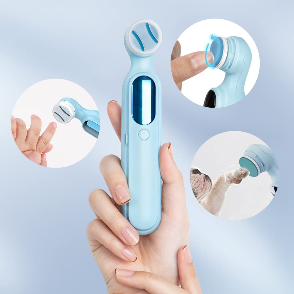 6 in 1 Electric Nail Files and Buffer Set, Electric Nail Drill Machine for Acrylic Gel Nails,