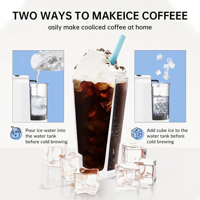 Cafelffe MK-606 5-in-1 Multi Capsule Coffee Machine with 7 Brew Size
