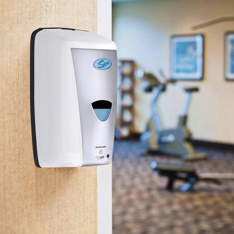 Swish Super Automatic Soap Dispenser, 1 Liter, Wall Mounting, Non-Contact Battery Operated Hand wash Foaming with Sensor