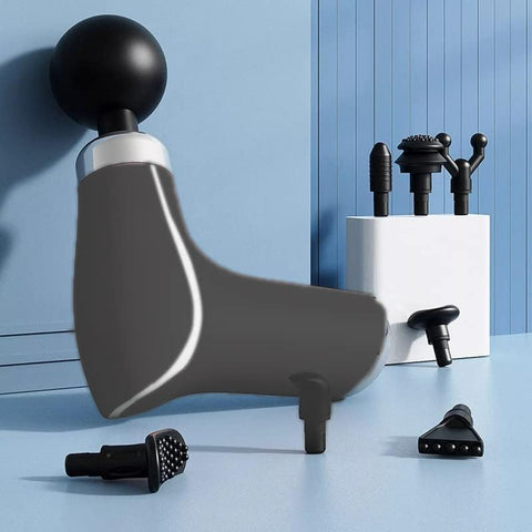 Deep Tissue Muscle Massage Gun with Brushless Motor 24W Type-C Quick Charge