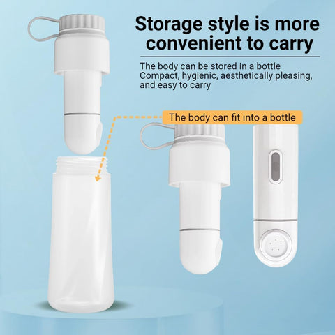 Portable Bidet for Travel & Home Use - 350ML High Pressure Handheld Bidet with Rechargeable Electric Pump