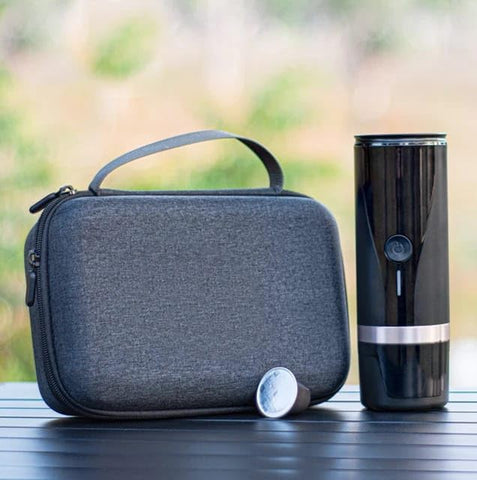 Portable Espresso Machine with USB-C Charging,Self-Heating, 20 Bar Pressure, Ground Coffee & Capsule Compatible
