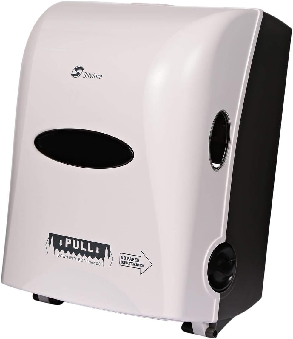 Silvinia Plastic Auto Cut Paper Towel Dispenser