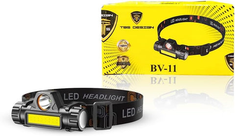 Toby’s BV-11 Rechargeable LED Headlamp – Dual Light Modes