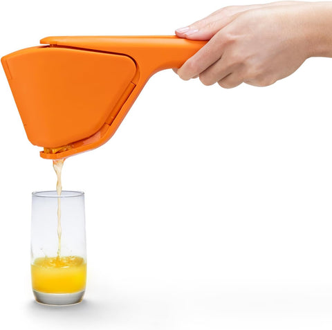 Dreamfarm Fluicer Lemon Juicer, Stainless Steel & BPA-Free Materials, Folds Flat, Perfect For Lemons & Limes