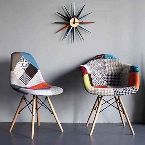 Olmecs Assembled Modern Style Dining ChairS Mixcolor Set of (4)