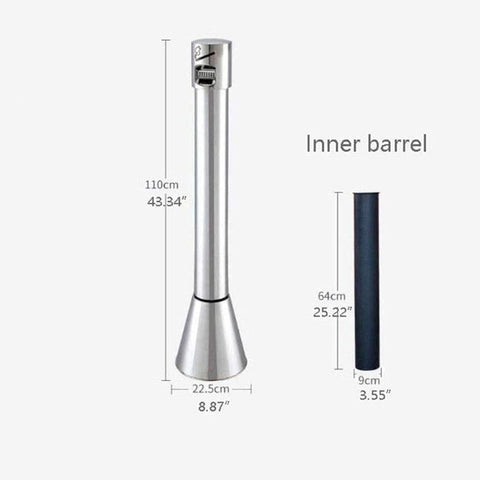 Outdoor Standing Ashtray Indoor and Outdoor Use