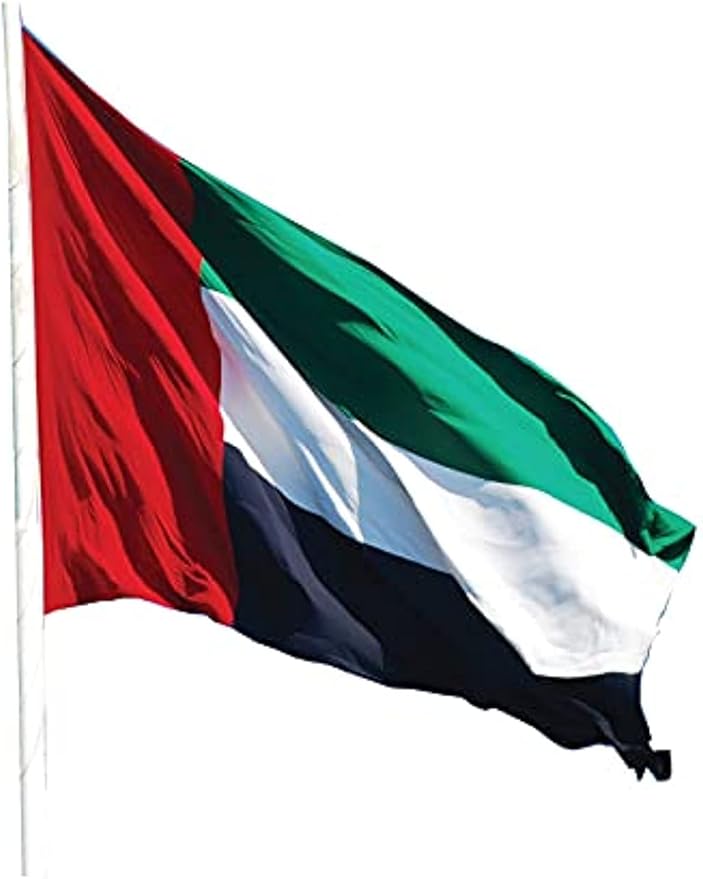 UAE Flag Double Sided Cloth Type (140x100 Cms)