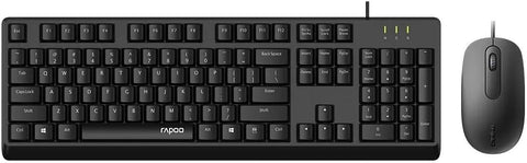 Rapoo X130Pro Wired Keyboard And Mouse Combo