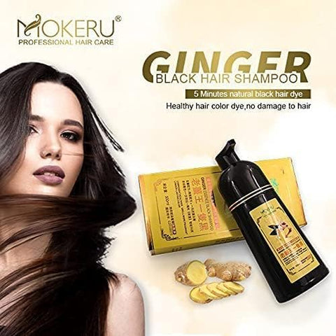 MOKERU GINGER BLACK Professional Oil Hair