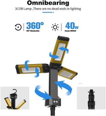 Toby’s VIP 12 Max 5000mAh Camping Light with Built in Rechargeable Battery