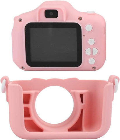 Digital Camera, with Double Camera, 12MP with 2.0in IPS screen, Mini Eye-Friendly Camera, for Children