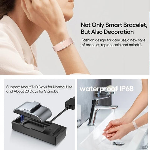 Smart Health Bracelet 3 Colors 24/7 Monitoring