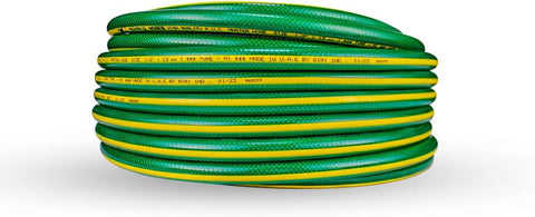 Mermaid Garden Water Hose Reinforced 1/2 Inch 50 Meter – Green | Half-Inch Irrigation Water Hose | Flexible 50M Watering Hose
