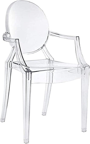 Olmecs Plastic Stool Transparent Color Acrylic Dining Chair Crystal Stool Bar