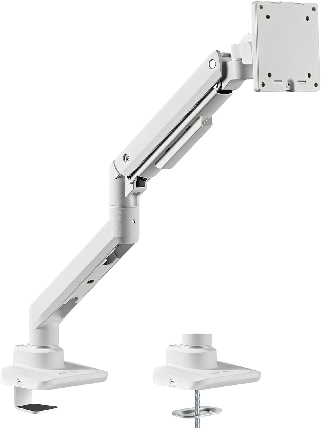 SilverStone Technology ARM14 White Single Monitor Arm SST-ARM14