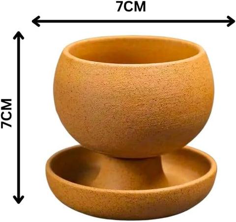 Olmecs Vintage Shine Ceramic Coffee Cup 100ml, Handmade Art design cup for coffee