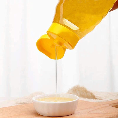 Willow 380ml Empty Plastic Honey Bottles Flip Top Squeeze Honey Jars Dispenser Squeezable Honey Containers for Syrups, Ketchup, Mayonnaise, Salad Dressing Pack of 12