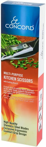 Concord Kitchen Scissors Multi-Function with Board For Cutting Meat