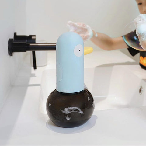 Automatic soap dispenser cartoon duck foam soap dispenser No touch