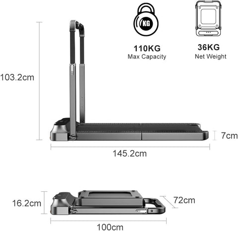 KingSmith Walking Pad R2 Foldable Treadmill Running and Walking 2