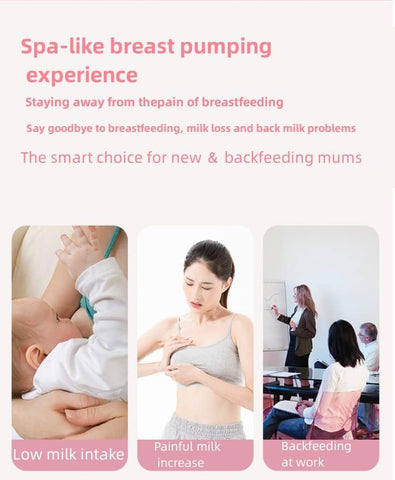 Portable Electric Breast Pump with 4 Mode & 12 Levels LED Display