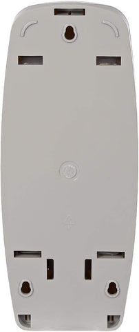 Silvinia Plastic Manual Soap Dispenser - White