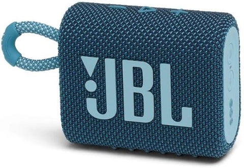 JBL Go 3 Portable Waterproof Speaker with JBL Pro Sound, Powerful Audio, Punchy Bass