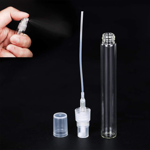 Willow 36Pcs Clear Glass Perfume Spray Bottle  (10ml / 5ml)