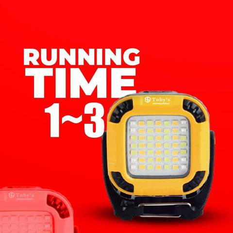 Toby’s CPL-T30 Rechargeable LED Floodlight High Brightness Long Battery Life