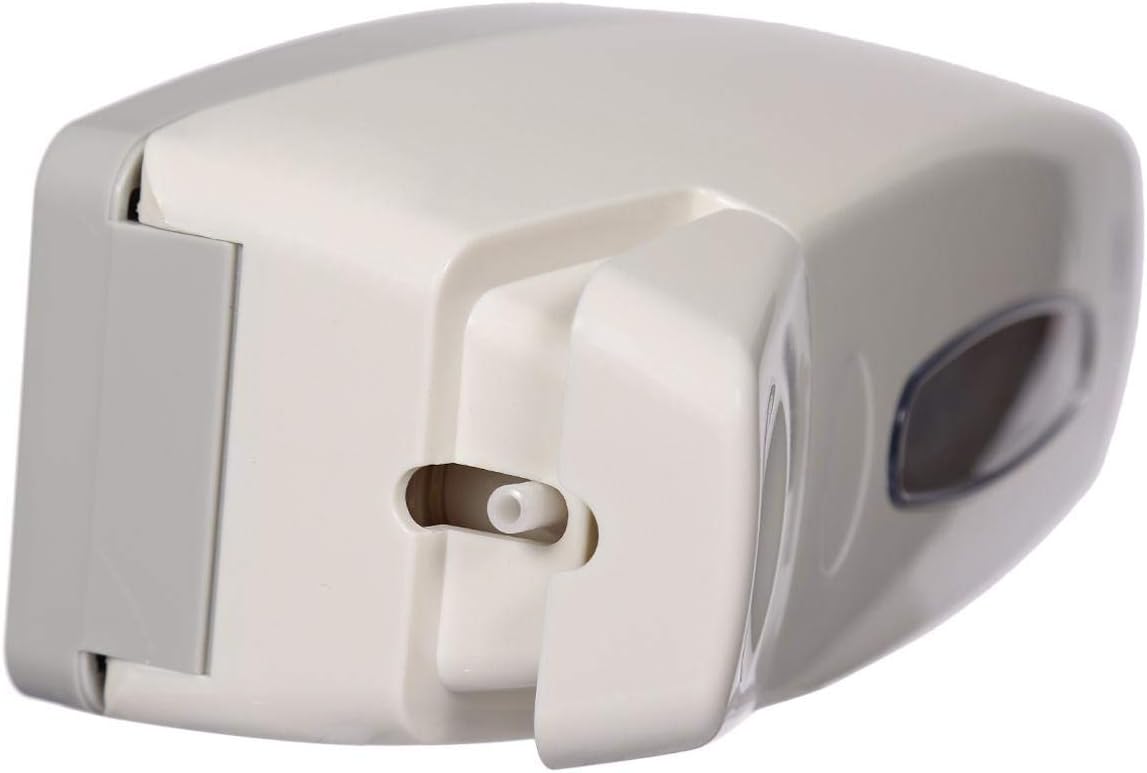 Silvinia Plastic Manual Soap Dispenser - White