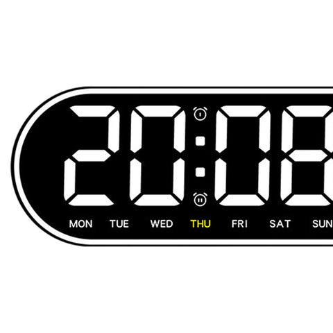 Digital Wall Clock Alarm