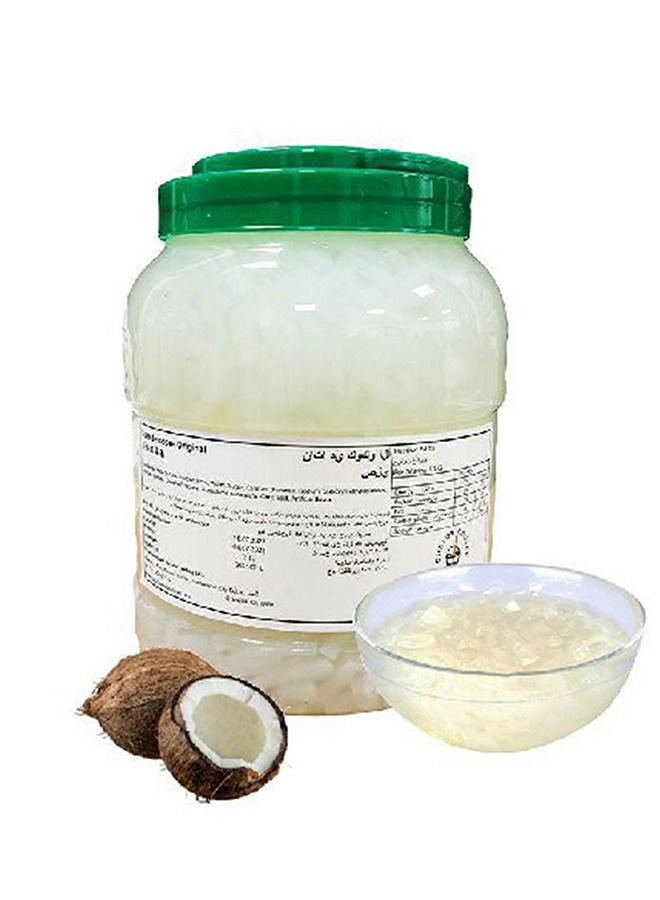Nata De Coco Coconut Jelly for Bubble Tea 2.5L