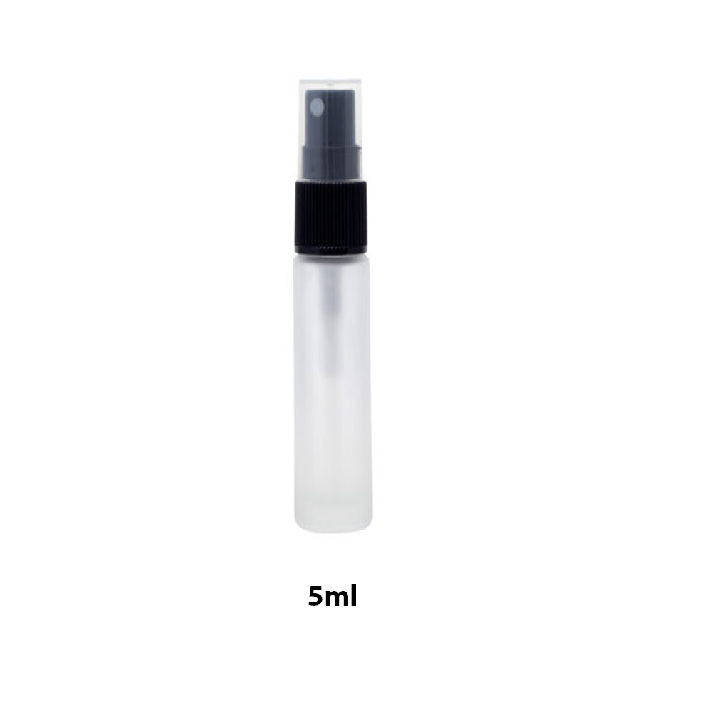 120 Pc Pack 3ml Mini Frosted Plastic Spray Bottle for Perfume (3ml) - Willow
