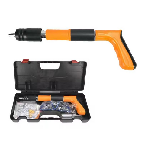 Powerful Concrete Nail Gun Mini Retainer 5 Adjustable Gears Manual Concrete Nail Gun