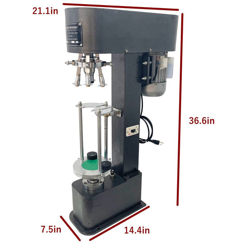 Automatic Capper Bottle Sealing Machine Aluminum Metal Cap Screw Capping Machine