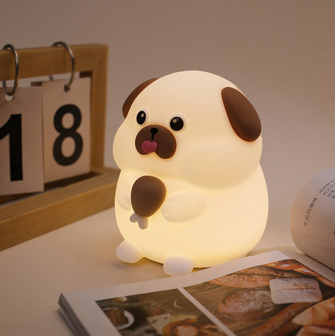 Dog and Bone Night Lamp